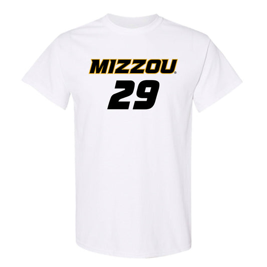 Missouri - NCAA Women's Soccer : McKenna Moran - Replica Shersey T-Shirt-0