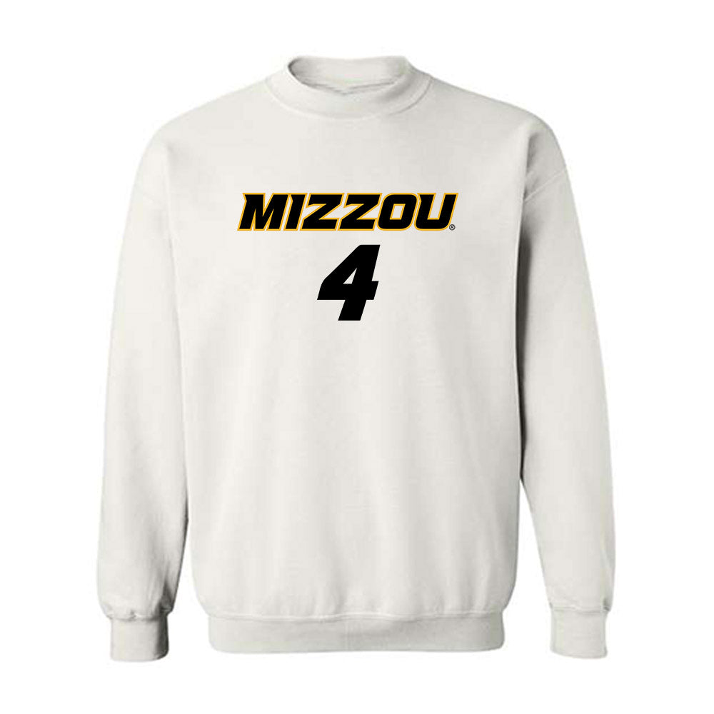 Missouri - NCAA Women's Soccer : Callaway Combs - Replica Shersey Crewneck Sweatshirt-0