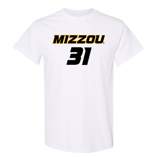Missouri - NCAA Women's Soccer : Mia Devrouax - Replica Shersey T-Shirt-0