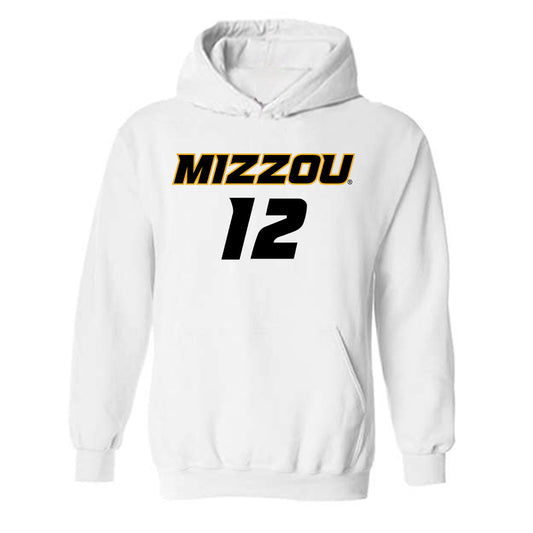 Missouri - NCAA Women's Soccer : Kelby Dansby - Replica Shersey Hooded Sweatshirt-0