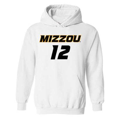 Missouri - NCAA Women's Soccer : Leah Selm - Replica Shersey Hooded Sweatshirt