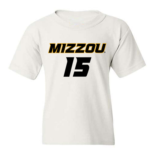 Missouri - NCAA Women's Soccer : shania spriggs - Replica Shersey Youth T-Shirt-0