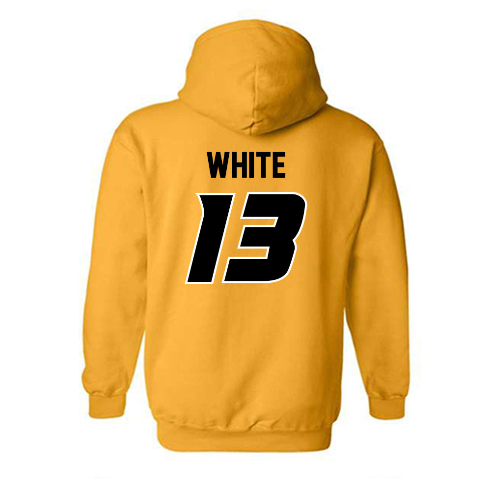 Missouri - NCAA Women's Volleyball : Sarah White - Replica Shersey Hooded Sweatshirt-1