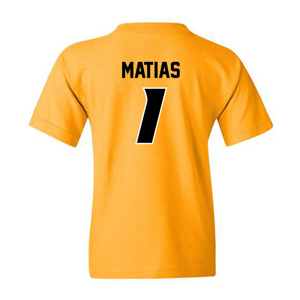 Missouri - NCAA Women's Volleyball : Zoey Matias - Replica Shersey Youth T-Shirt-1