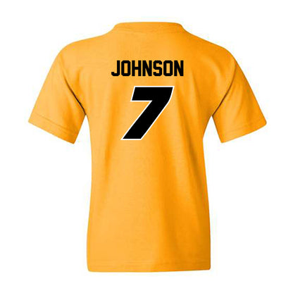 Missouri - NCAA Women's Volleyball : Kimani Johnson - Replica Shersey Youth T-Shirt-1