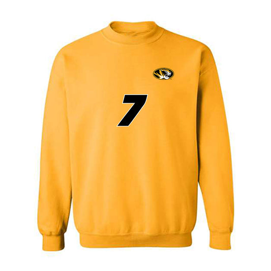 Missouri - NCAA Women's Volleyball : Kimani Johnson - Replica Shersey Crewneck Sweatshirt-0