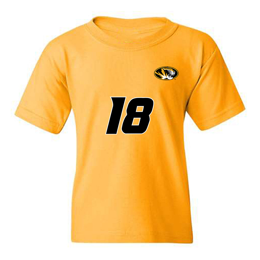 Missouri - NCAA Women's Volleyball : Claire Morrissey - Replica Shersey Youth T-Shirt-0