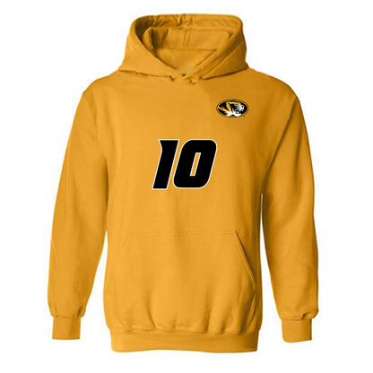 Missouri - NCAA Women's Volleyball : Tatum Longnecker - Replica Shersey Hooded Sweatshirt-0