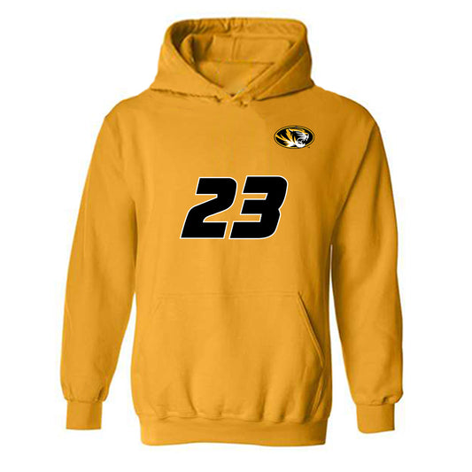 Missouri - NCAA Women's Volleyball : Tia Phinezy - Replica Shersey Hooded Sweatshirt-0