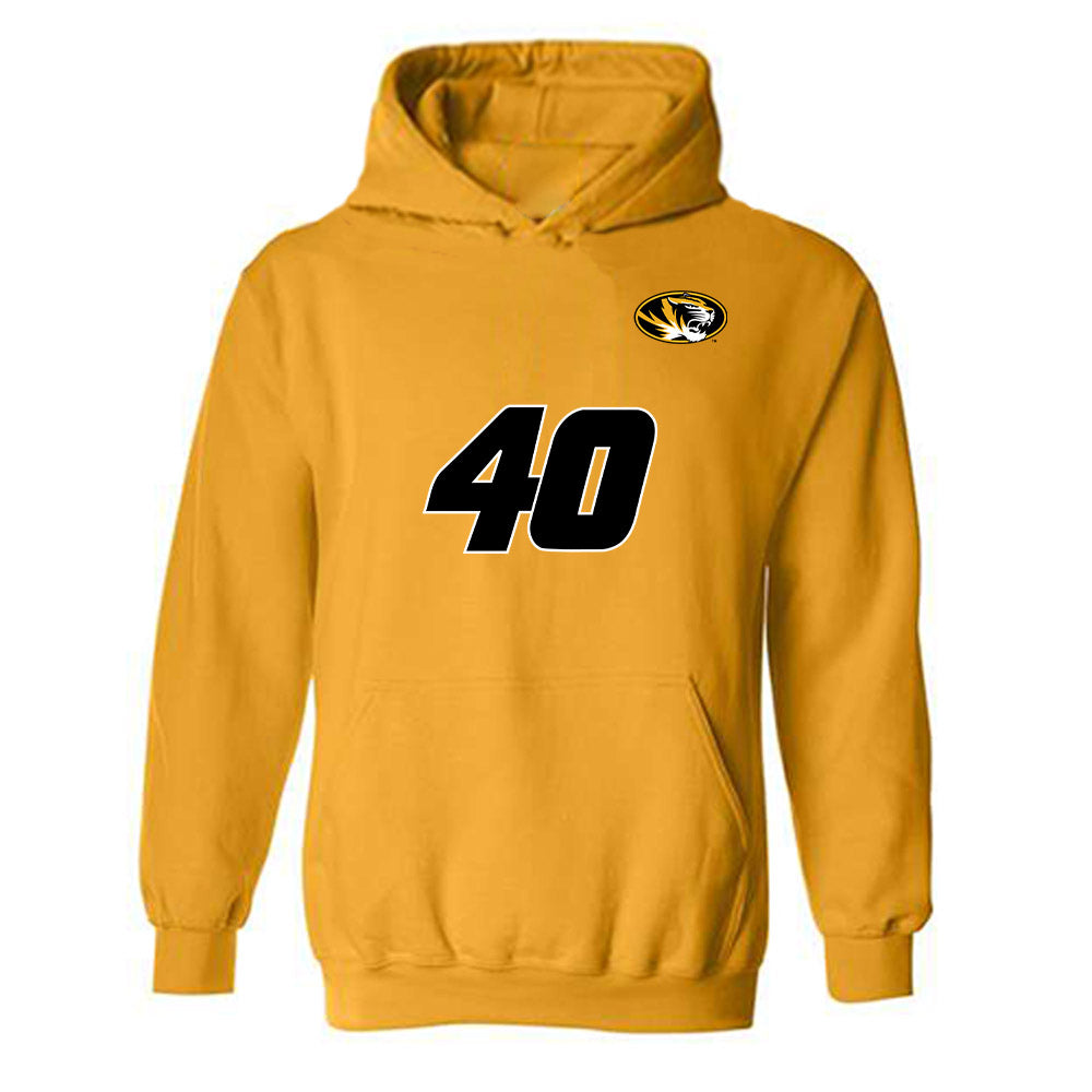 Missouri - NCAA Women's Volleyball : Grace OReilly - Replica Shersey Hooded Sweatshirt-0