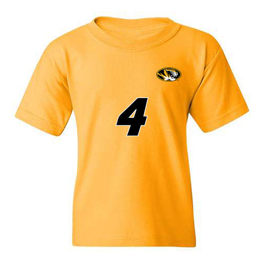 Missouri - NCAA Women's Volleyball : Asia Harvey - Replica Shersey Youth T-Shirt-0