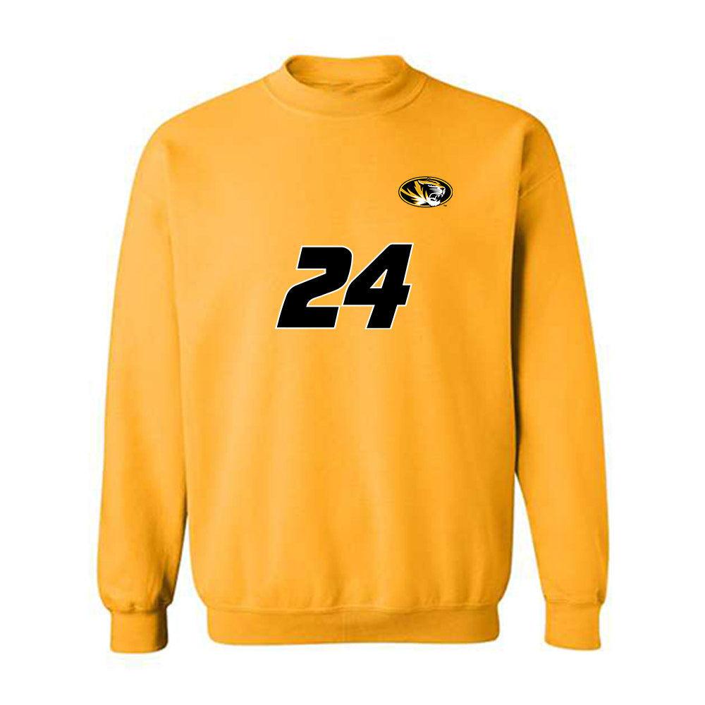 Missouri - NCAA Women's Volleyball : Alayna Pearson - Replica Shersey Crewneck Sweatshirt-0