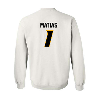 Missouri - NCAA Women's Volleyball : Zoey Matias - Replica Shersey Crewneck Sweatshirt-1