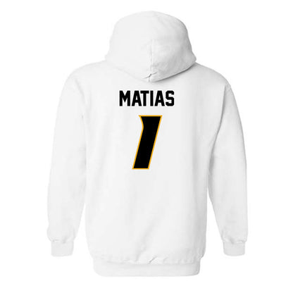 Missouri - NCAA Women's Volleyball : Zoey Matias - Replica Shersey Hooded Sweatshirt-1