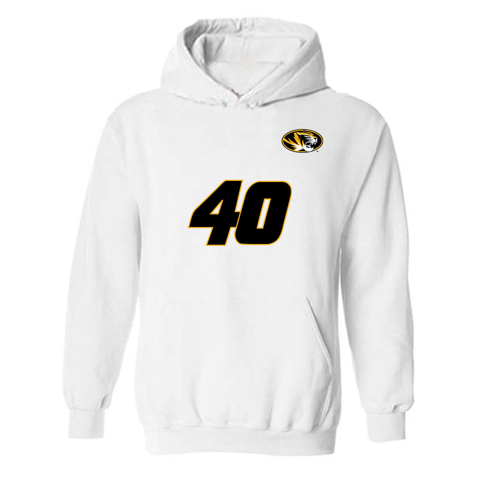 Missouri - NCAA Women's Volleyball : Grace OReilly - Replica Shersey Hooded Sweatshirt-0