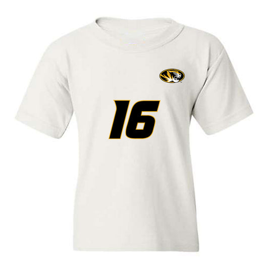 Missouri - NCAA Women's Volleyball : Trinity Luckett - Replica Shersey Youth T-Shirt-0