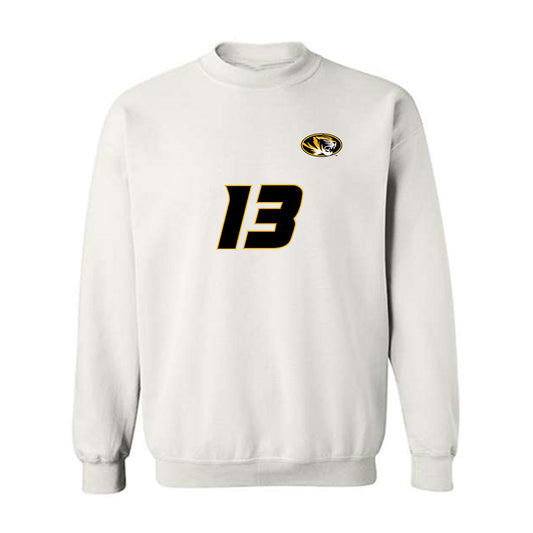 Missouri - NCAA Women's Volleyball : Tyrah Ariail - Replica Shersey Crewneck Sweatshirt-0