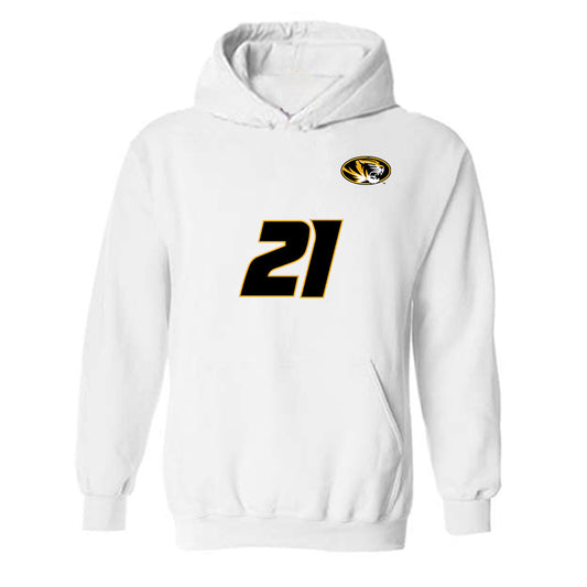 Missouri - NCAA Women's Volleyball : Morgan Jones - Replica Shersey Hooded Sweatshirt-0