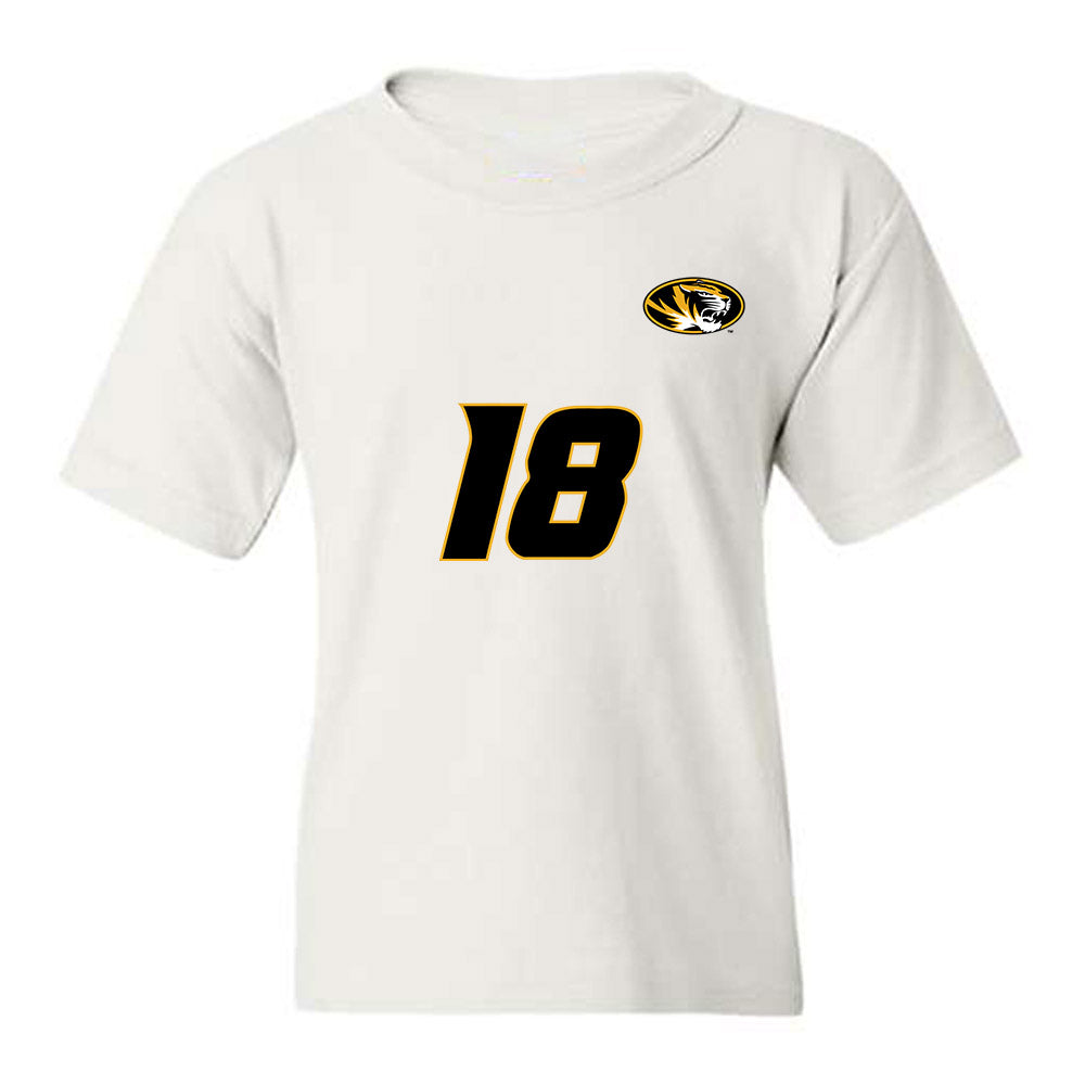 Missouri - NCAA Women's Volleyball : Claire Morrissey - Replica Shersey Youth T-Shirt-0