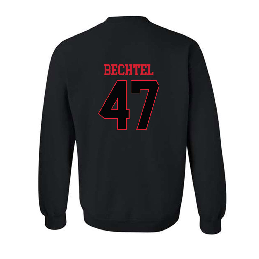 NC State - NCAA Baseball : Jake Bechtel - Crewneck Sweatshirt Replica Shersey