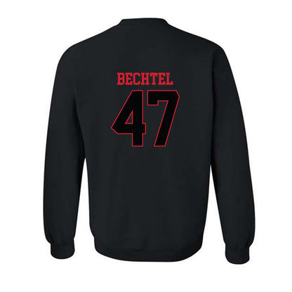 NC State - NCAA Baseball : Jake Bechtel - Crewneck Sweatshirt Replica Shersey