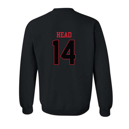 NC State - NCAA Baseball : Ty Head - Replica Shersey Crewneck Sweatshirt