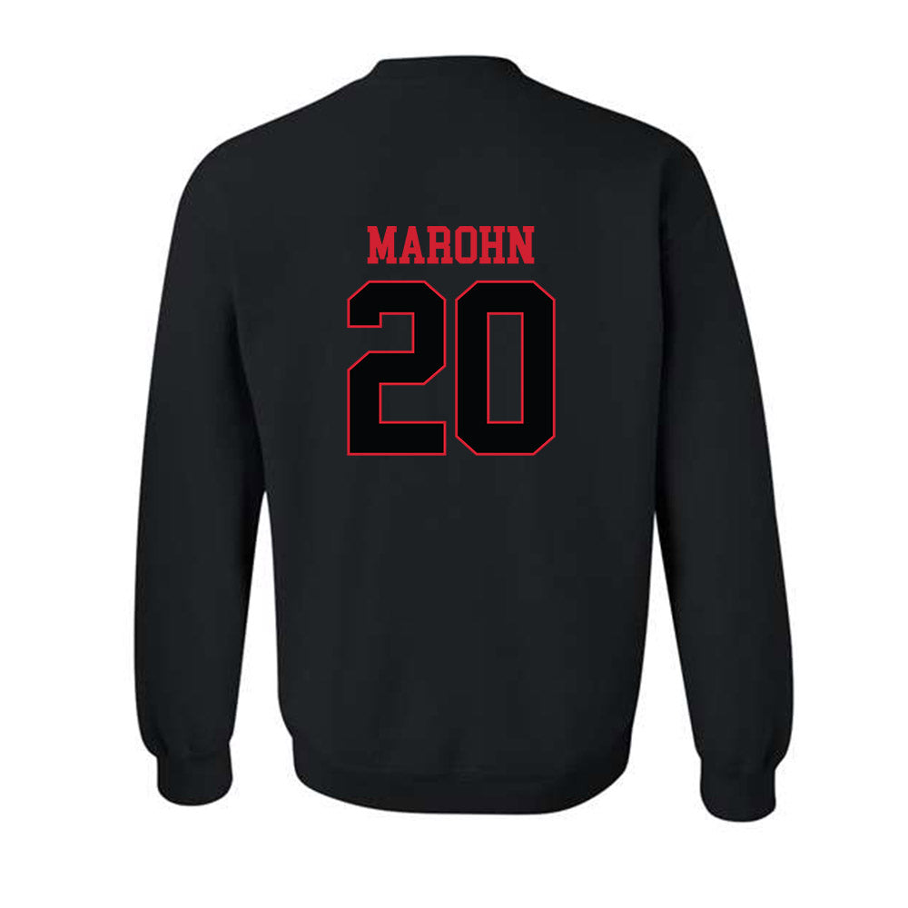 NC State - NCAA Baseball : Ryan Marohn - Crewneck Sweatshirt Replica Shersey