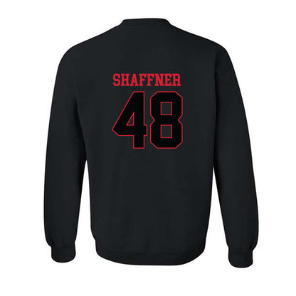 NC State - NCAA Baseball : Andrew Shaffner - Crewneck Sweatshirt Replica Shersey