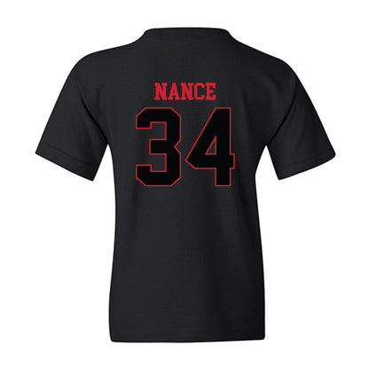 NC State - NCAA Baseball : Anderson Nance - Replica Shersey Youth T-Shirt-1
