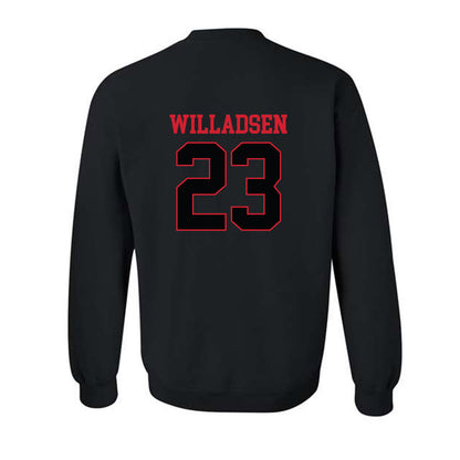 NC State - NCAA Baseball : Matt Willadsen - Crewneck Sweatshirt Replica Shersey