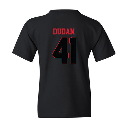 NC State - NCAA Baseball : Jacob Dudan - Youth T-Shirt Replica Shersey