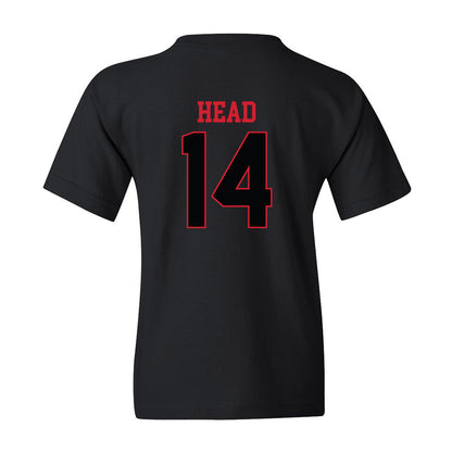 NC State - NCAA Baseball : Ty Head - Replica Shersey Youth T-Shirt