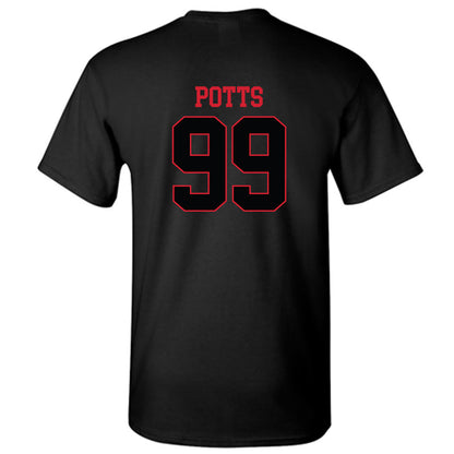 NC State - NCAA Baseball : Tristan Potts - Replica Shersey T-Shirt