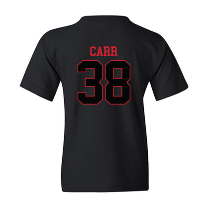 NC State - NCAA Baseball : Landon Carr - Replica Shersey Youth T-Shirt-1