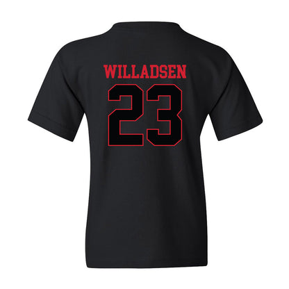 NC State - NCAA Baseball : Matt Willadsen - Youth T-Shirt Replica Shersey