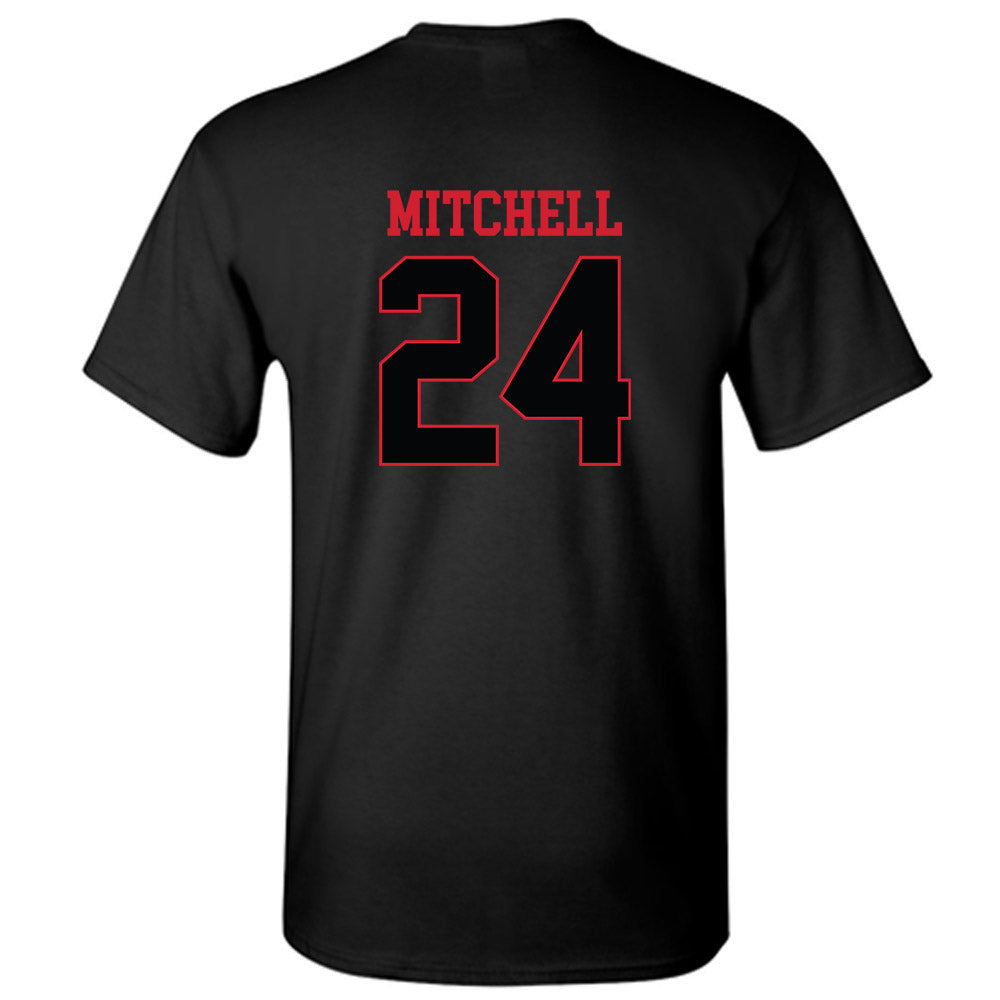 NC State - NCAA Baseball : Devin Mitchell - Replica Shersey T-Shirt-1