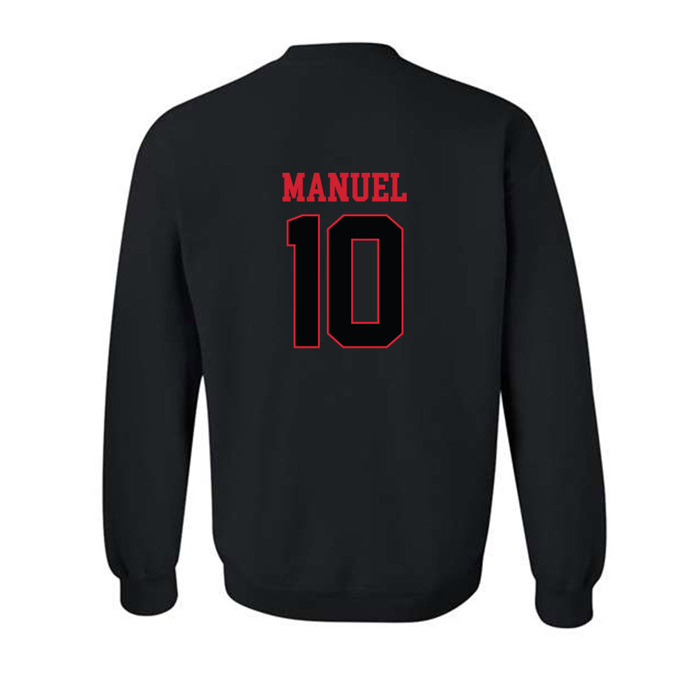 NC State - NCAA Baseball : Truitt Manuel - Replica Shersey Crewneck Sweatshirt-1
