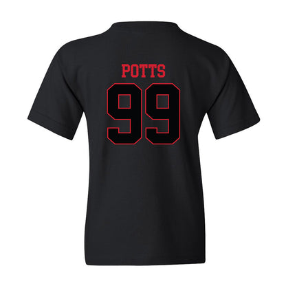 NC State - NCAA Baseball : Tristan Potts - Replica Shersey Youth T-Shirt