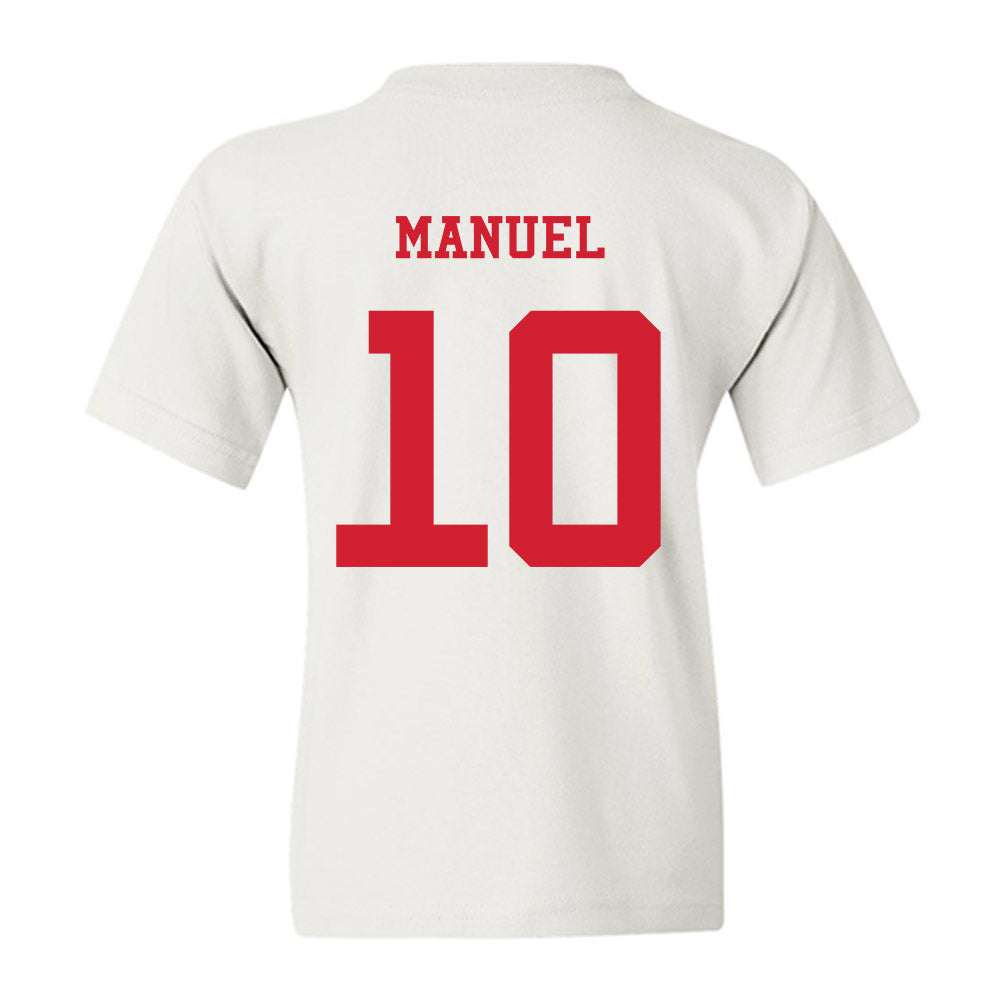 NC State - NCAA Baseball : Truitt Manuel - Replica Shersey Youth T-Shirt-1