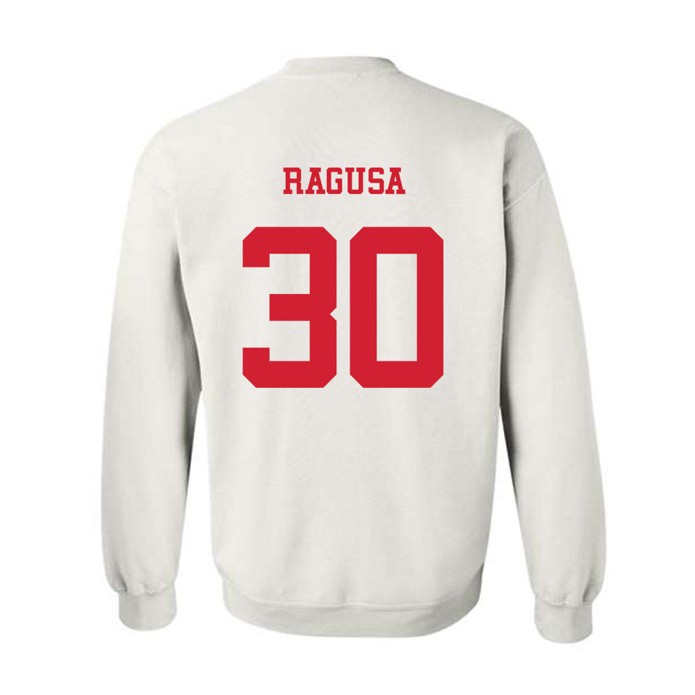 NC State - NCAA Baseball : Mikey Ragusa - Replica Shersey Crewneck Sweatshirt-1