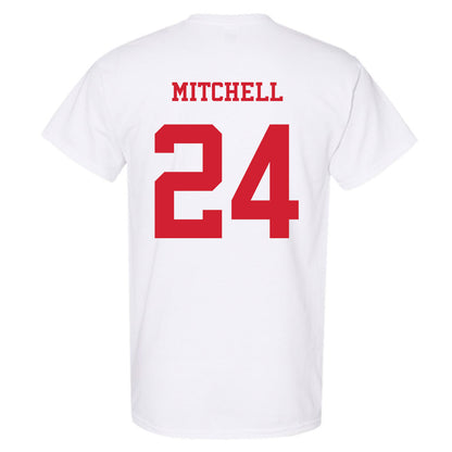 NC State - NCAA Baseball : Devin Mitchell - Replica Shersey T-Shirt-1