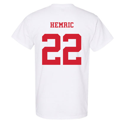 NC State - NCAA Baseball : Luke Hemric - Replica Shersey T-Shirt-1