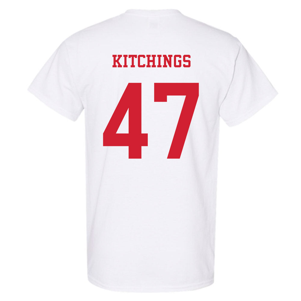 NC State - NCAA Baseball : Aiden Kitchings - Replica Shersey T-Shirt-1