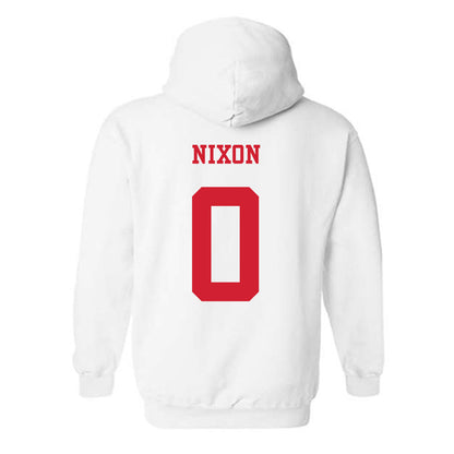 NC State - NCAA Baseball : Luke Nixon - Hooded Sweatshirt Replica Shersey