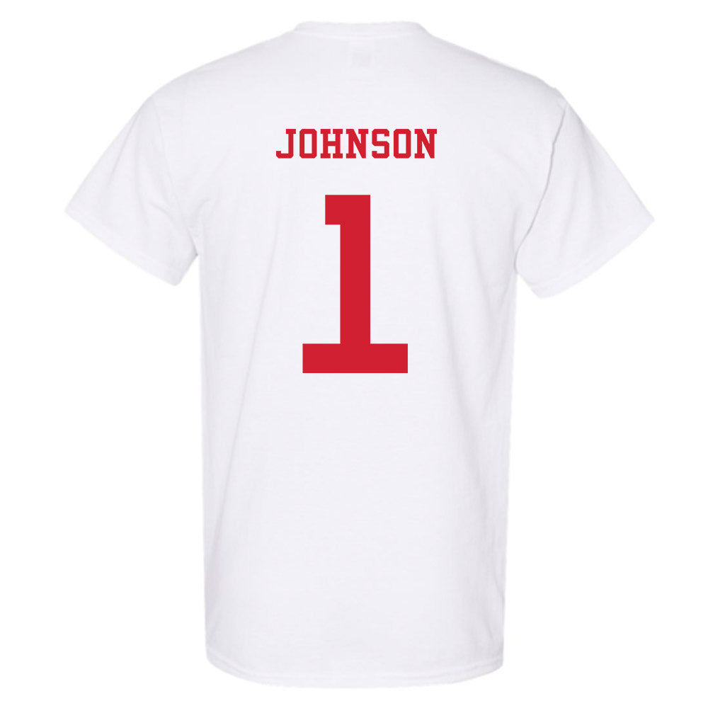 NC State - NCAA Baseball : Rett Johnson - Replica Shersey T-Shirt-1
