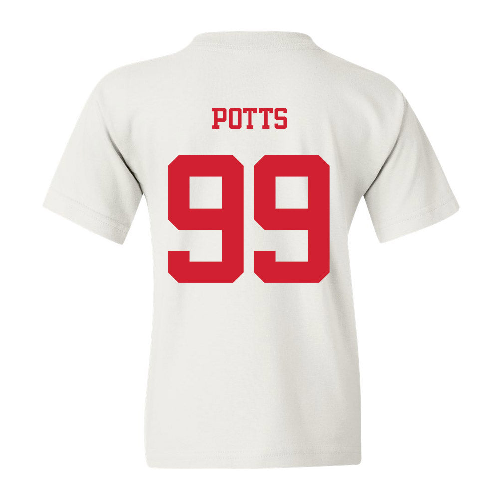 NC State - NCAA Baseball : Tristan Potts - Replica Shersey Youth T-Shirt