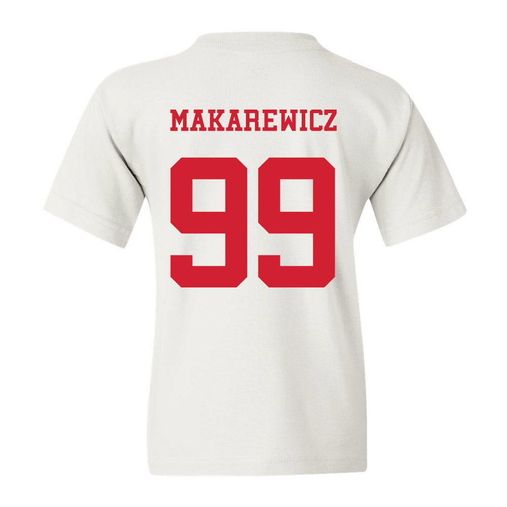 NC State - NCAA Baseball : Alec Makarewicz - Youth T-Shirt Replica Shersey