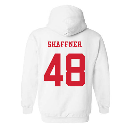 NC State - NCAA Baseball : Andrew Shaffner - Hooded Sweatshirt Replica Shersey