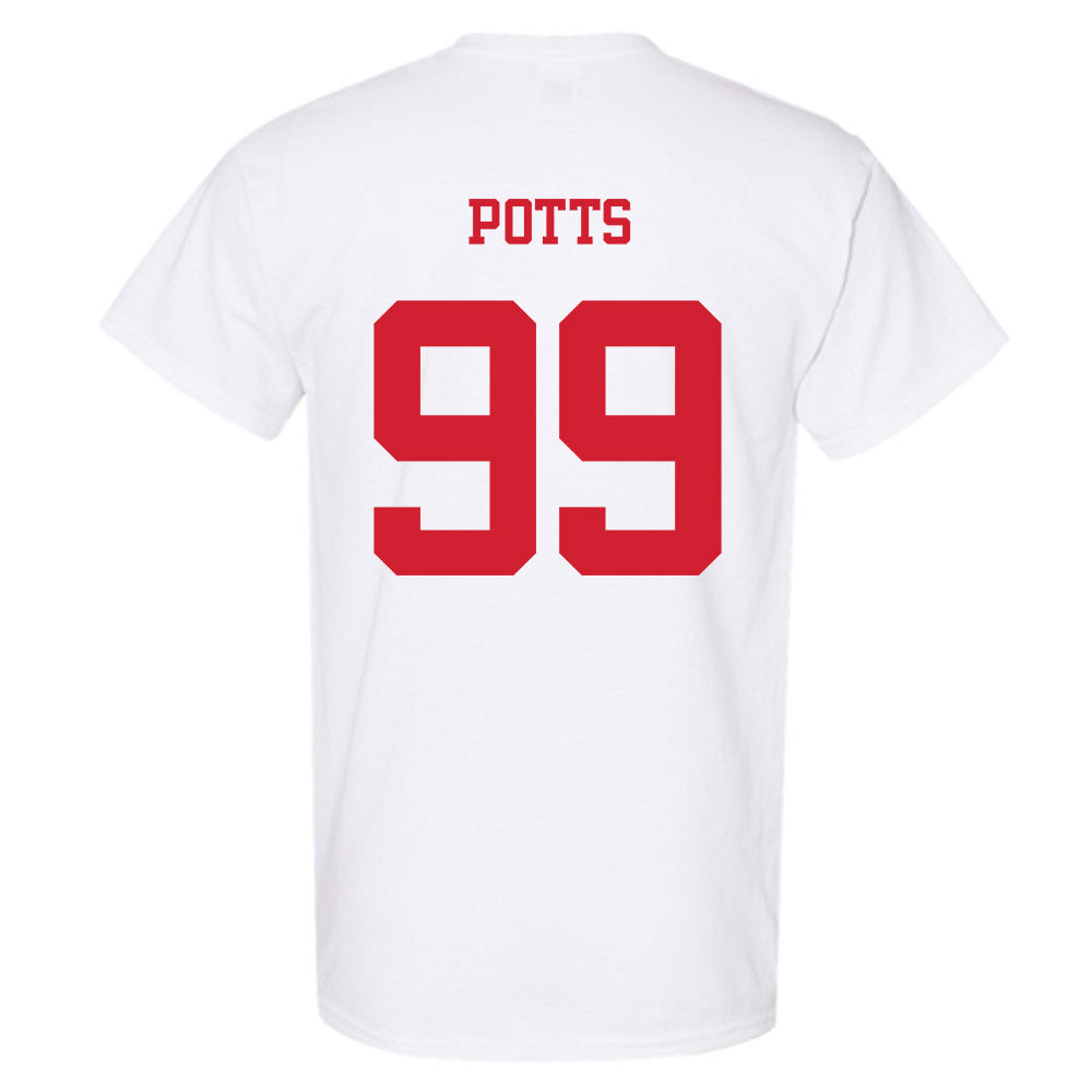 NC State - NCAA Baseball : Tristan Potts - Replica Shersey T-Shirt