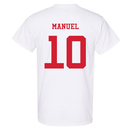 NC State - NCAA Baseball : Truitt Manuel - Replica Shersey T-Shirt-1